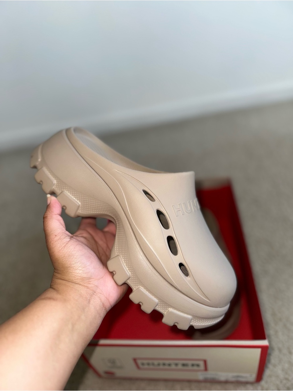 Hunter Bryce Clog (No Box Lid)